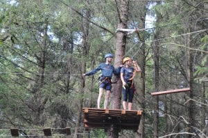 High rope, Rold Skov Adventure, roldskovadventure.dk 
